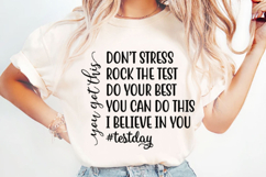 Test Day Motivation Svg Design Product Image 3