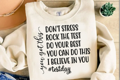 Test Day Motivation Svg Design Product Image 4