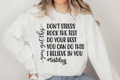 Test Day Motivation Svg Design Product Image 1