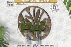 Test Tube Wall Holders Laser Cut Bundle|Wall Plant Stations Product Image 10