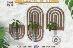 Test Tube Wall Holder Laser Cut|Hanging Propagation Station Product Image 1