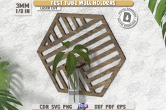 Test Tube Wall Holders Laser Cut Bundle|Wall Plant Stations Product Image 4