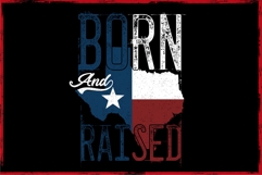 Texas Born And Raised Product Image 2