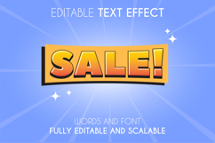 Text Box Editable Text Effect for Promotion Banner Vector AI EPS