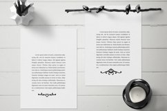 decorative text dividers with cut files SVG, DXF Product Image 4