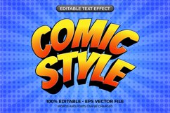 Comic Style text effect with a 3D concept Product Image 1