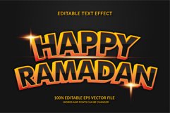 Happy Ramadan Editable Text Effect Product Image 1