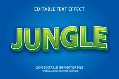 Jungle Editable Text Effect Product Image 1