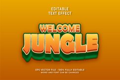 Jungle Editable Text Effect Product Image 1