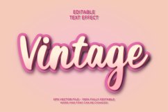 Vintage Editable Text Effect Product Image 1