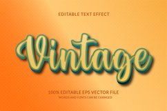 Vintage Editable Text Effect Product Image 1