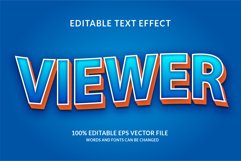 Viewer Editable Text Effect Product Image 1