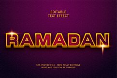 Ramadan Editable Text Effect Product Image 1