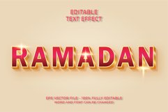 Ramadan Editable Text Effect Product Image 1