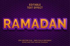 Ramadan Editable Text Effect Product Image 1