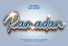 Ramadan Editable Text Effect Product Image 1