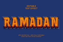 Ramadan Editable Text Effect Product Image 1