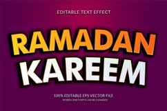 Ramadan Editable Text Effect Product Image 1