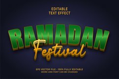 Ramadan Editable Text Effect Product Image 1