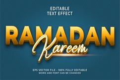 Ramadan Editable Text Effect Product Image 1