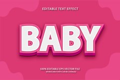Baby Editable Text Effect Product Image 1