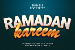 Ramadan Editable Text Effect Product Image 1