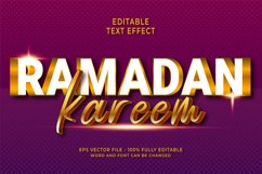 Ramadan Editable Text Effect Product Image 1