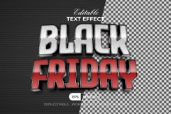 Black Friday Text Effect Style Product Image 3