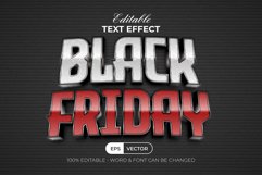 Black Friday Text Effect Style Product Image 1