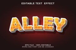 text effect editable alley Product Image 1