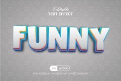 Funny Text Effect Cartoon Style Product Image 1