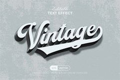Garage Text Effect Vintage Style Product Image 2