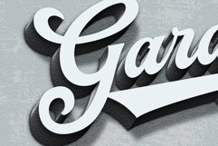 Garage Text Effect Vintage Style Product Image 4