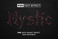 Glass Text Effect Transparent Style Product Image 2