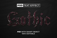 Glass Text Effect Transparent Style Product Image 1