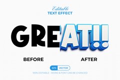 3D Editable Text Effect Style Product Image 2