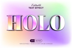 Holo 3D Text Effect Style Product Image 1