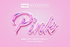 Romantic Text Effect Pink Style Product Image 2
