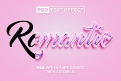 Romantic Text Effect Pink Style Product Image 5