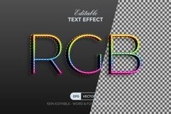 RGB Text Effect Neon Style Product Image 4