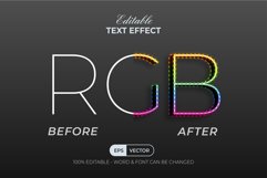 RGB Text Effect Neon Style Product Image 3