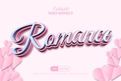 Romance Text Effect Pink Style Product Image 1
