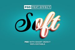 3D Text Effect Soft Style Product Image 4