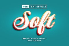 3D Text Effect Soft Style Product Image 1
