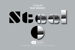 Steel Text Effect Shiny Style Product Image 4