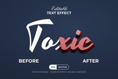 3D Pink Text Effect Style Product Image 2