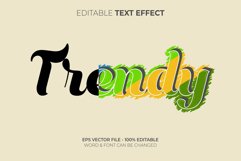 Colorful text effect cartoon style. Product Image 2