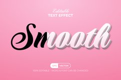 Smooth Text Effect White Style Ai File Product Image 4