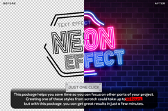 Editable Neon Logo Mockup Text Effect Product Image 2