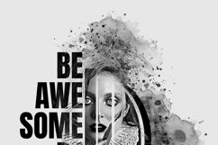 Watercolor Text Photo Effect Product Image 2